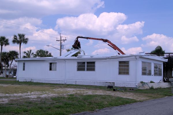 Mobile Home Demolition in Olympia