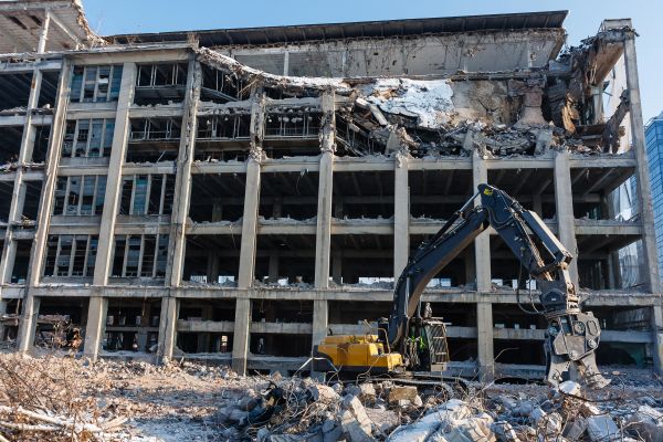 Commercial Building Demolition in Olympia