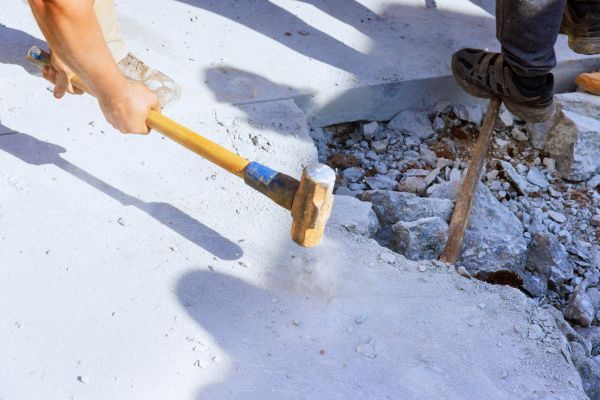 Concrete Pavement Demolition in Olympia