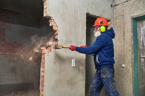 Concrete Wall Demolition in Olympia