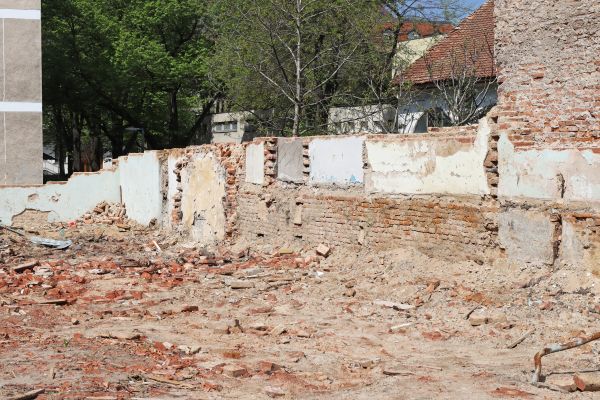 Brick Wall Demolition in Olympia