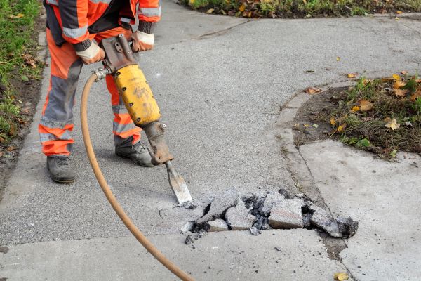 Concrete Sidewalk Removal in Olympia