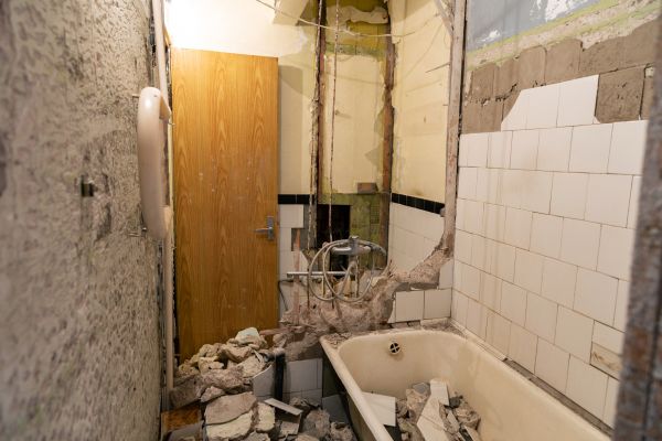Shower Tile Demolition in Olympia